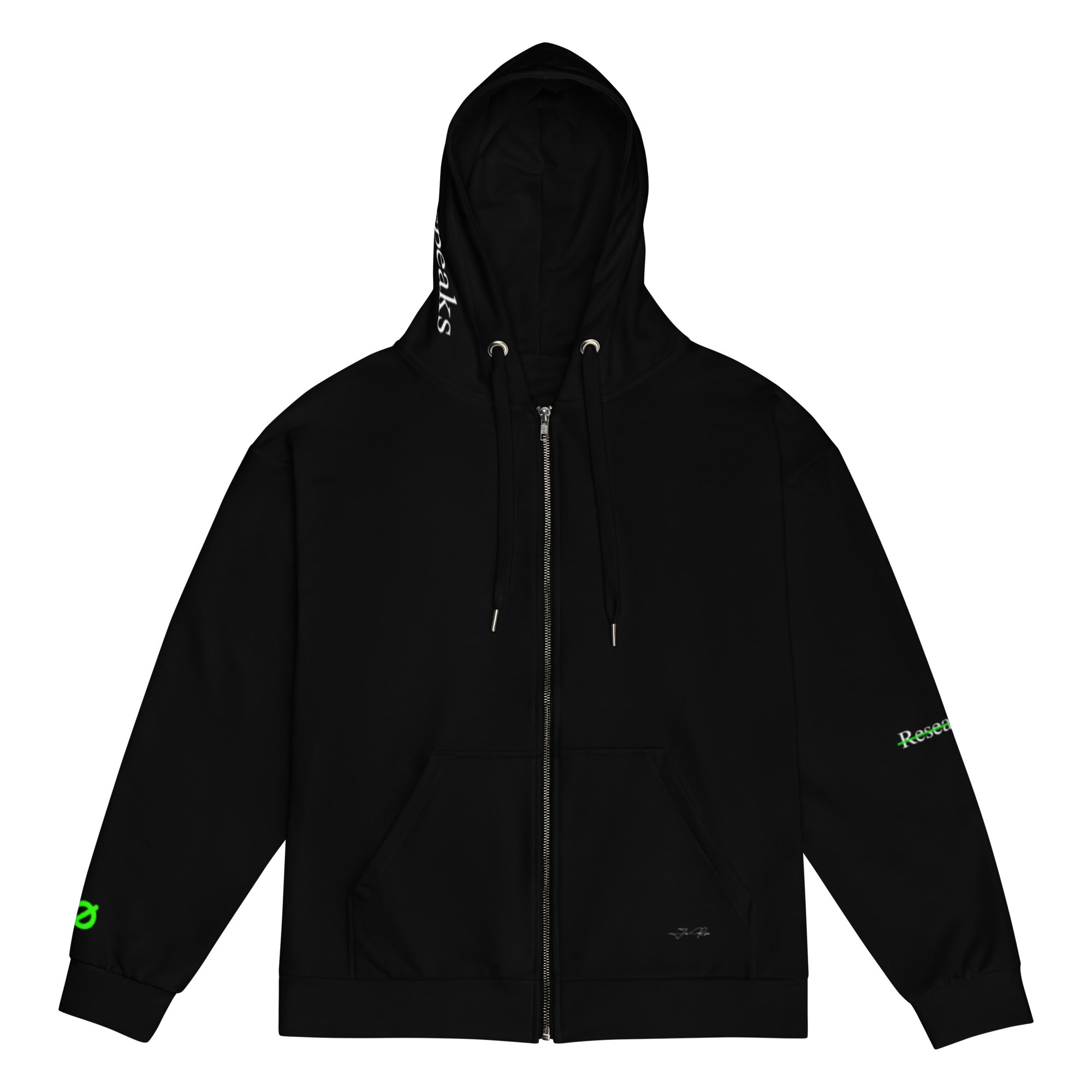 001-Valyrx-Classic-BL zip hoodie, additional PRJ-001 product view 5 | VALYRX | card-front-designed