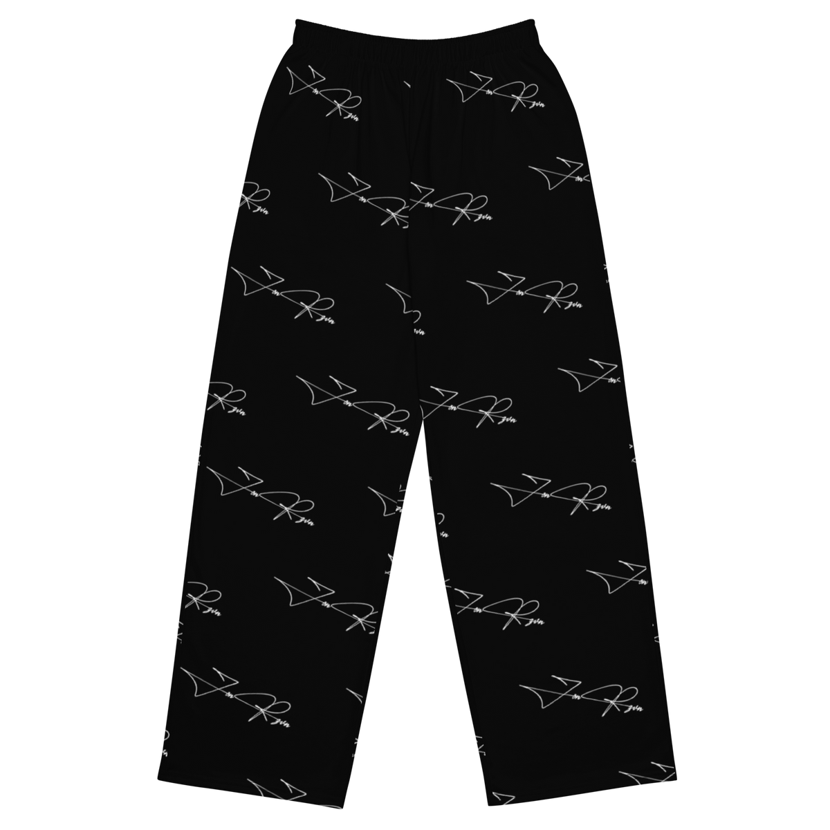 ZK Sign Pants 001 wide-leg pants, front view | VALYRX | card-front-designed