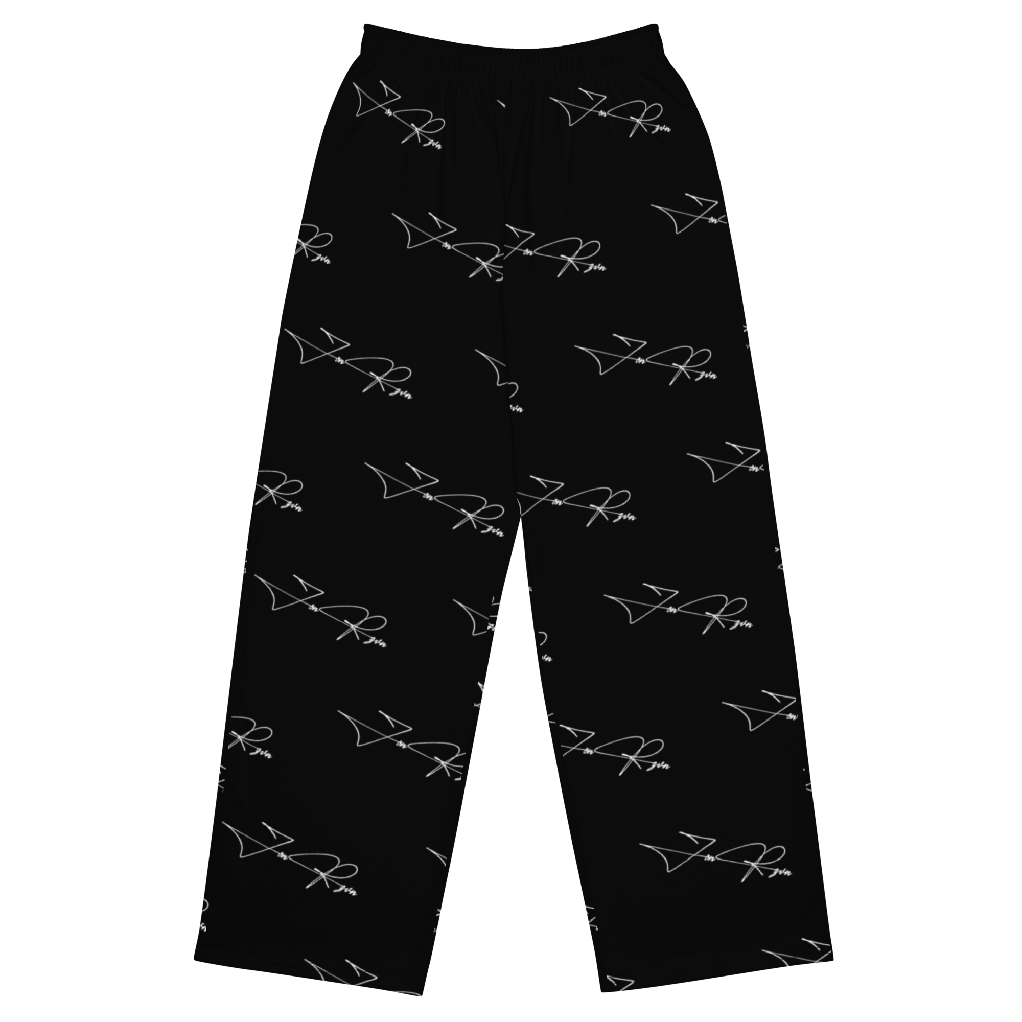 ZK Sign Pants 001 wide-leg pants, front view | VALYRX | card-front-designed