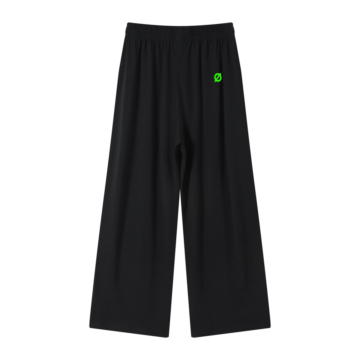 200GSM Women’s High-Stretch Slim Straight Pants Black