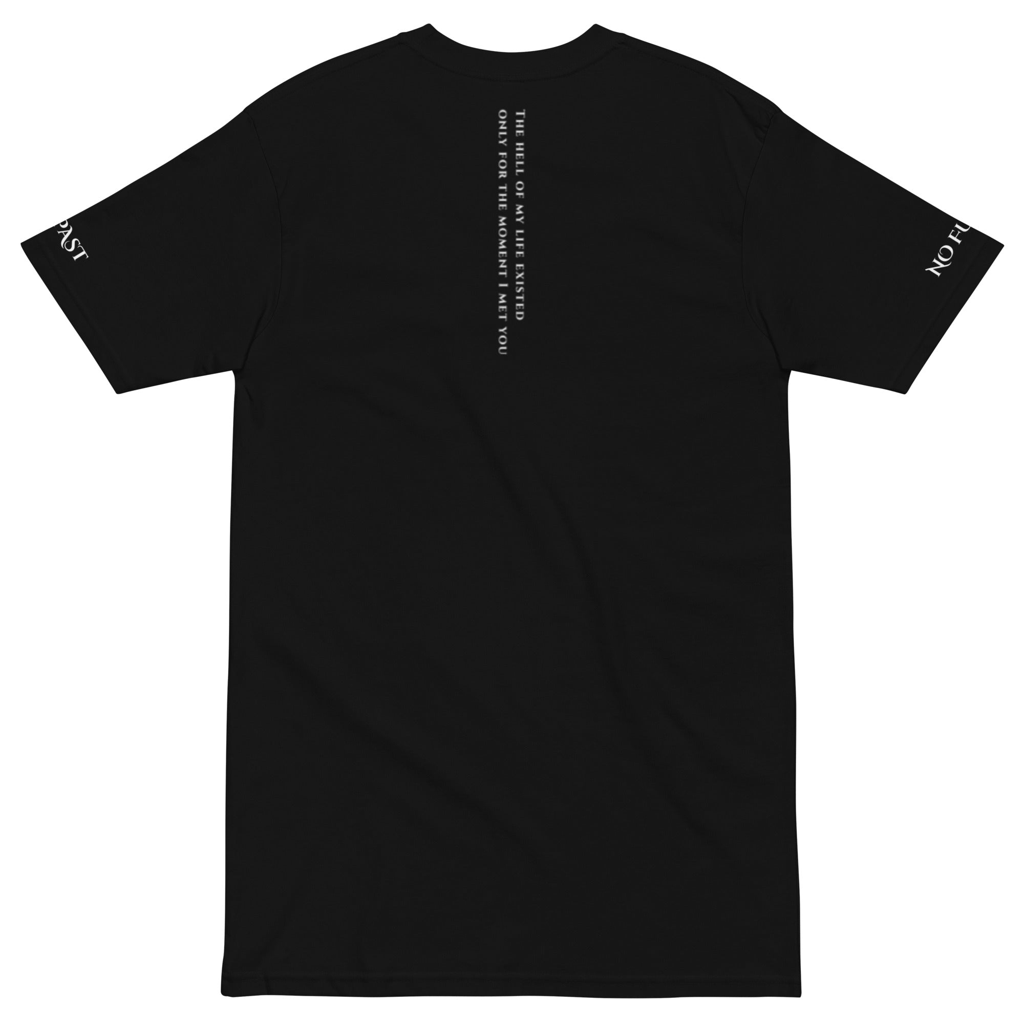 002-Only Us T-shirt, additional PRJ-001 product view 7 | VALYRX | card-back-designed
