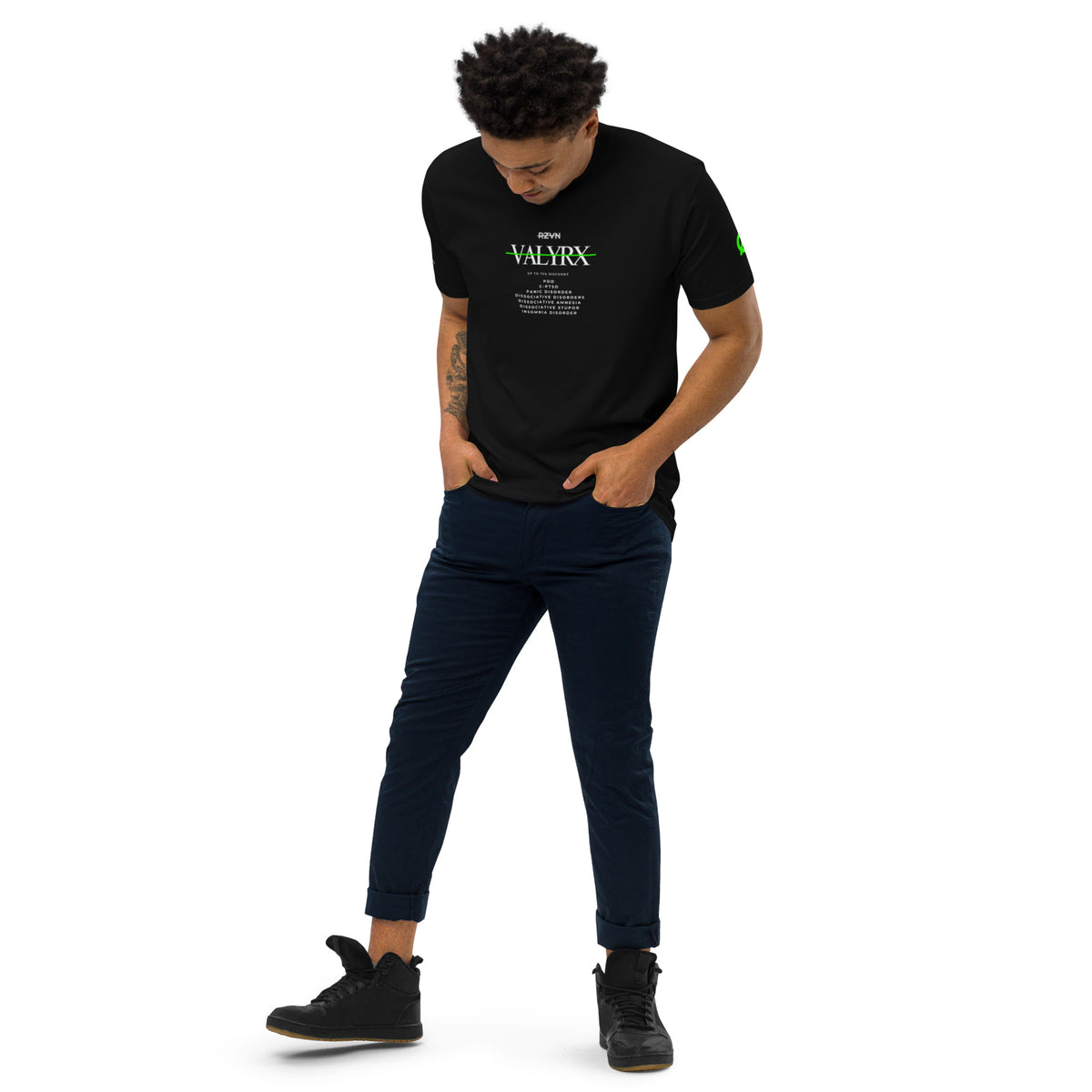 000-Original T-shirt, additional PRJ-001 product view 11 | VALYRX | card-front-designed