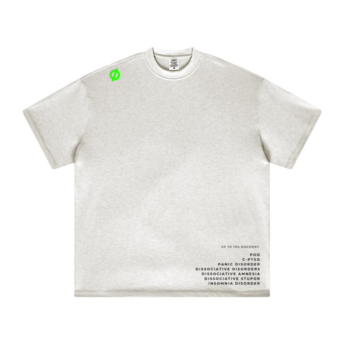 305GSM Unisex FOG Earth-Tone 20-Color Drop-Shoulder T-shirt Beige 