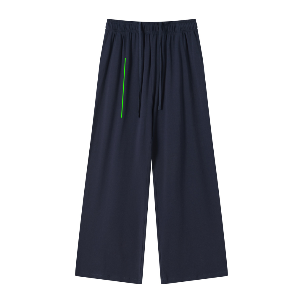 200GSM Women’s High-Stretch Slim Straight Pants Miu Blue