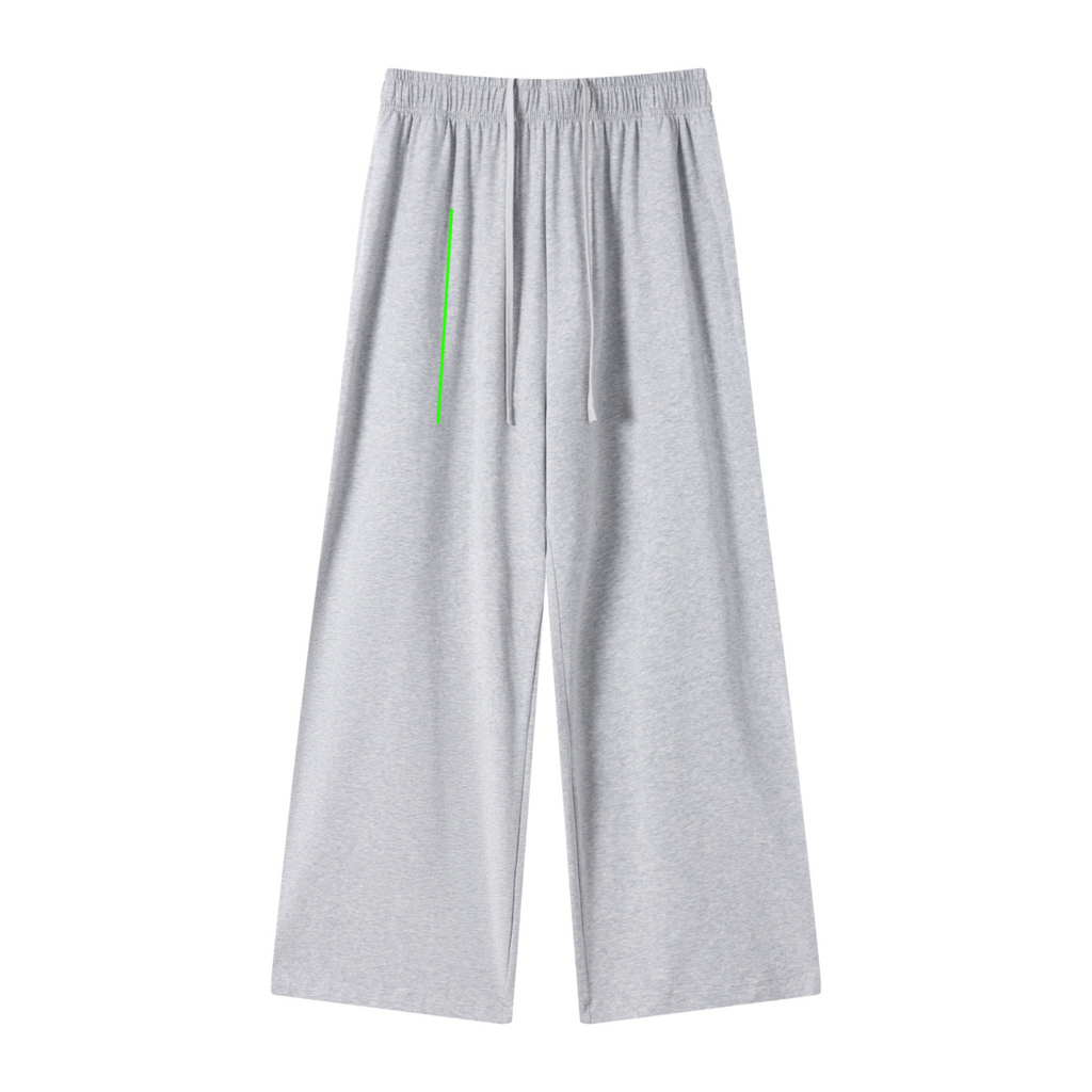 200GSM Women’s High-Stretch Slim Straight Pants Heather Gray