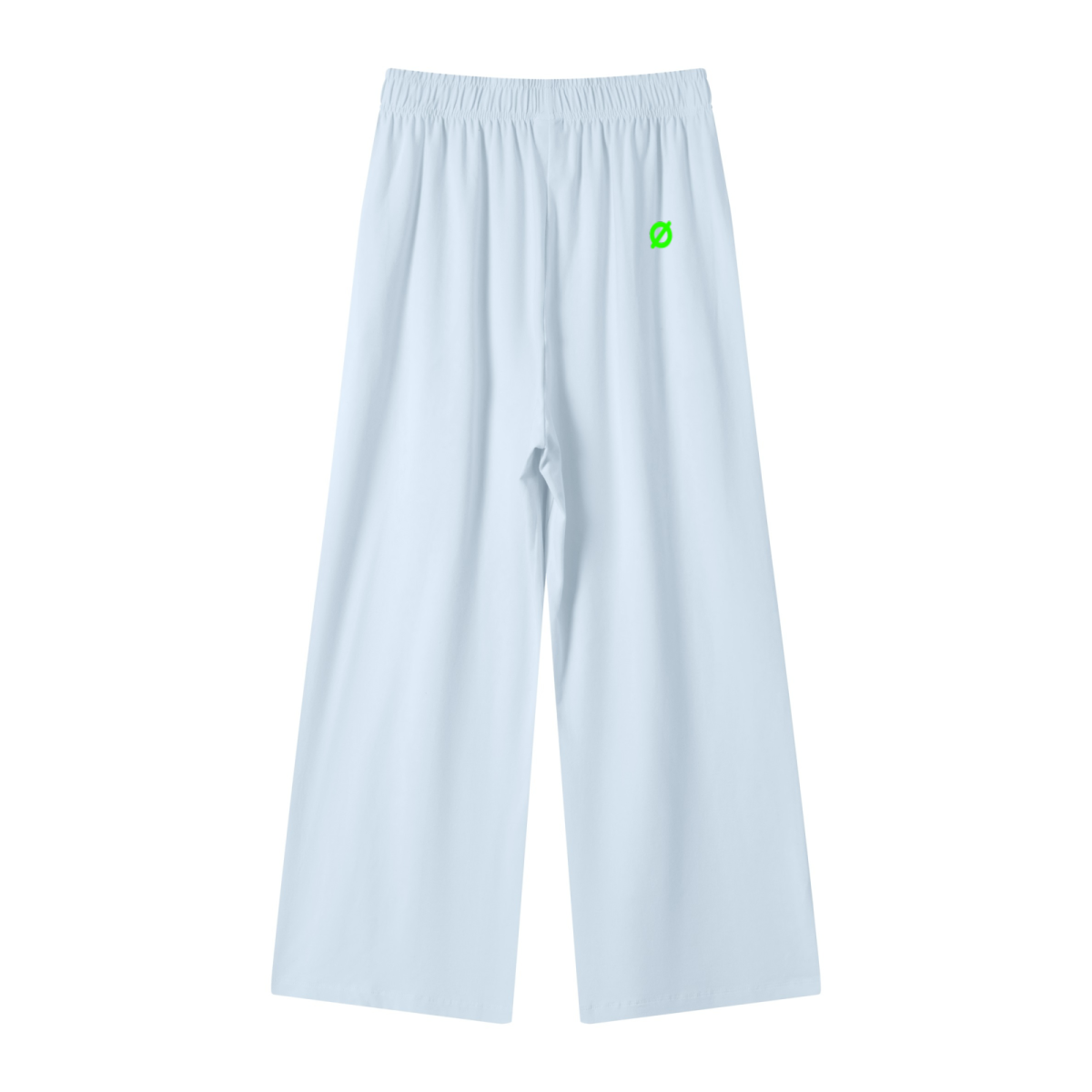 200GSM Women’s High-Stretch Slim Straight Pants Baby Blue