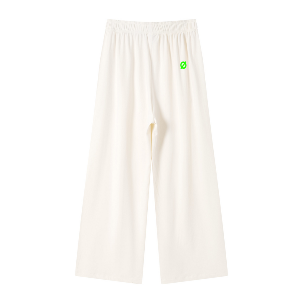 200GSM Women’s High-Stretch Slim Straight Pants Beige Apricot