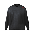 Glass Horizon oversized T-shirt in Smoky Black, product view | VALYRX | card-front-designed